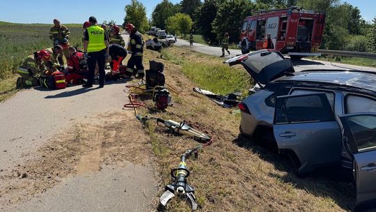 19-latek pod wpływem alkoholu sprawcą wypadku pod Mrągowem