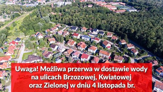 Bartoszyce. WAŻNY KOMUNIKAT: przerwa w dostawie wody