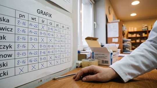 Braniewo na mapie braków kadrowych w aptekach: 18,3 ogłoszenia na 10 aptek