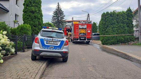 Eksplozja w Mrągowie – wybuchł gaz. Jedna osoba poszkodowana