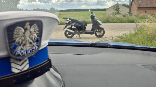 Jechał motorowerem kompletnie pijany. Zatrzymała go olecka drogówka