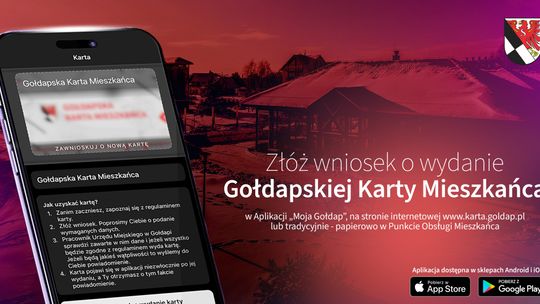 Jedna karta, wiele korzyści. Program dla mieszkańców Gołdapi Jedna karta, wiele korzyści. Program dla mieszkańców Gołdapi