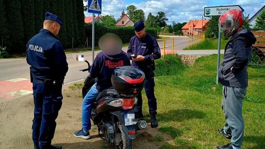 Jednoślady pod lupą. Policyjna akcja w powiecie kętrzyńskim