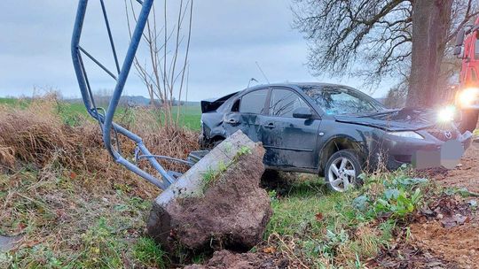 Kolizja w Grodzkim Młynie – wyglądało to bardzo groźnie!