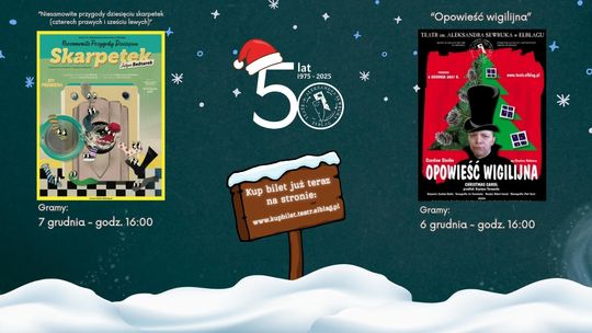 Mikołajkowy weekend w elbląskim teatrze: klasyka i radosna przygoda na scenie Mikołajkowy weekend w elbląskim teatrze: klasyka i radosna przygoda na scenie