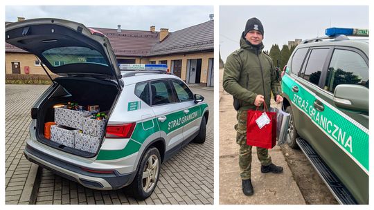 Mundur, granica i pomoc. Świąteczna inicjatywa funkcjonariuszy