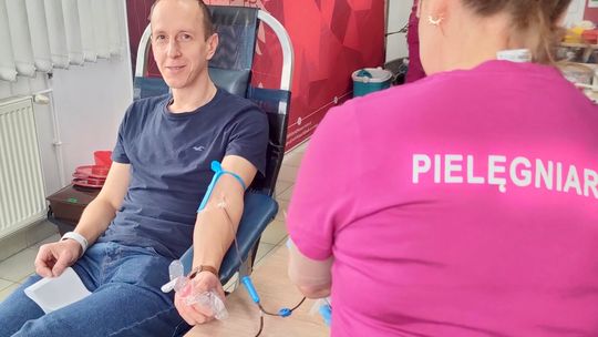 Oddaj krew i uratuj życie. Zbiórka w lidzbarskiej komendzie Straży Pożarnej