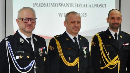 Rok intensywnej służby. Strażacy z powiatu lidzbarskiego podsumowali 2025 rok