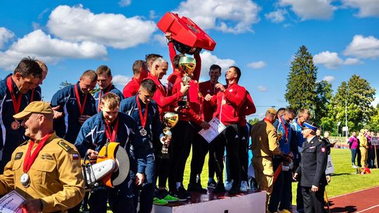 Strażacy z Gołdapi mistrzami Warmii i Mazur w sporcie pożarniczym