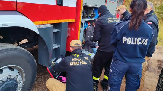 Zaginiony w lesie pod Pozezdrzem odnaleziony! 50-latek cały i bezpieczny