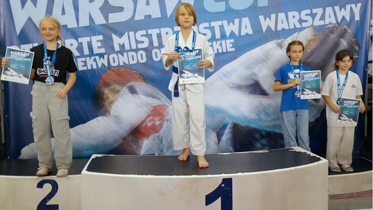 Zawodnicy LUKS HIDORI Olecko z medalami na Warsaw Cup 2024