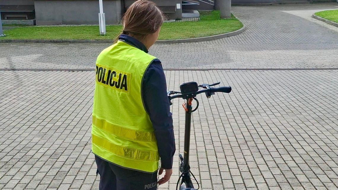 Dramatyczny wypadek w Węgorzewie. Dziewczynka jechała hulajnogą bez kasku