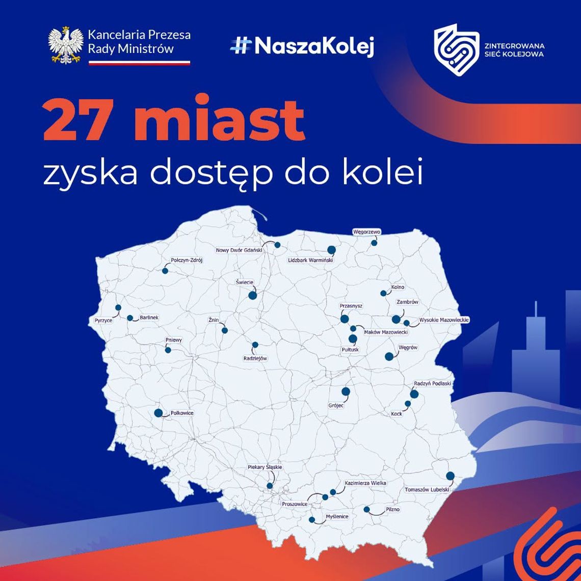 Lidzbark Warmiński wśród miast, które mają zyskać nowe połączenia kolejowe. Jest ważny zapis w planach państwa Lidzbark Warmiński wśród miast, które mają zyskać nowe połączenia kolejowe. Jest ważny zapis w planach państwa