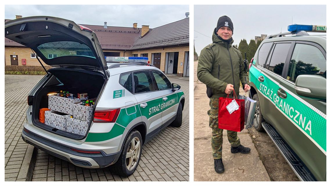 Mundur, granica i pomoc. Świąteczna inicjatywa funkcjonariuszy
