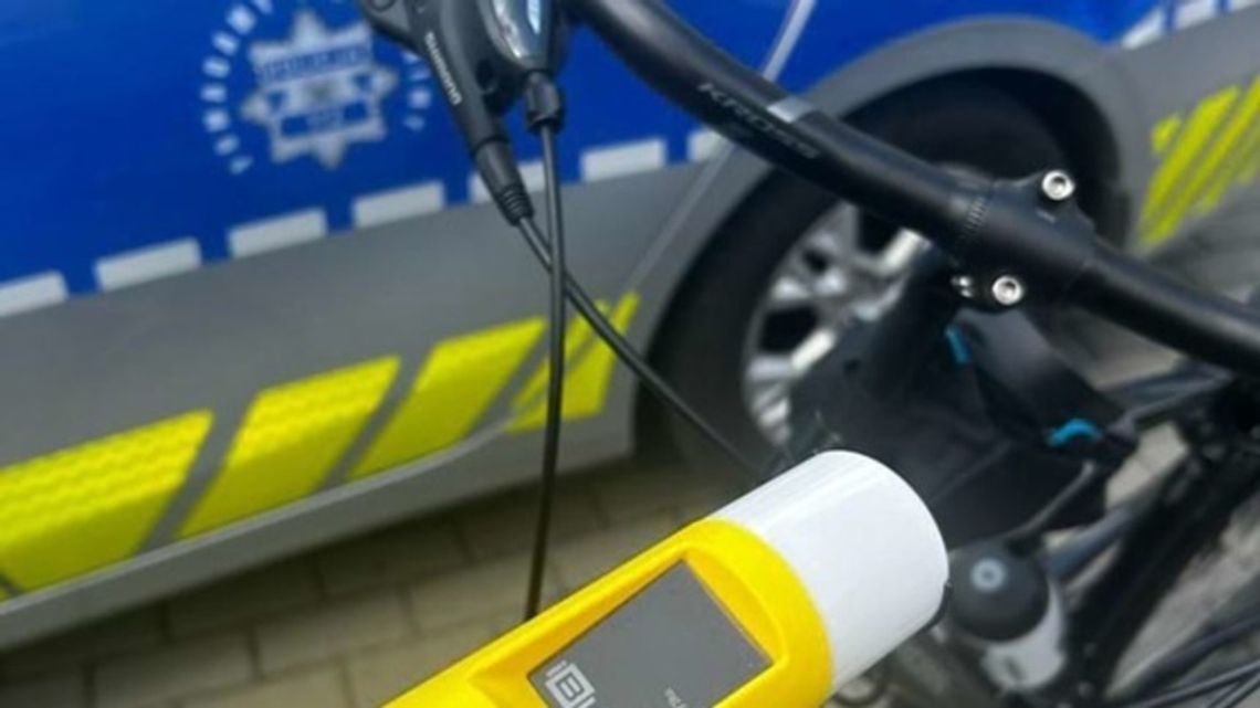 Nietrzeźwy rowerzysta zatrzymany w gminie Pozezdrze. Miał prawie 2,5 promila