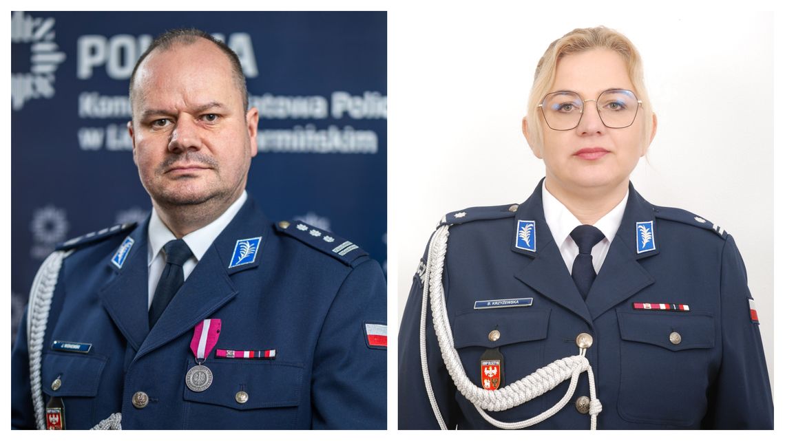 Nowa komendant Policji w Lidzbarku Warmińskim. Policyjna roszada w regionie