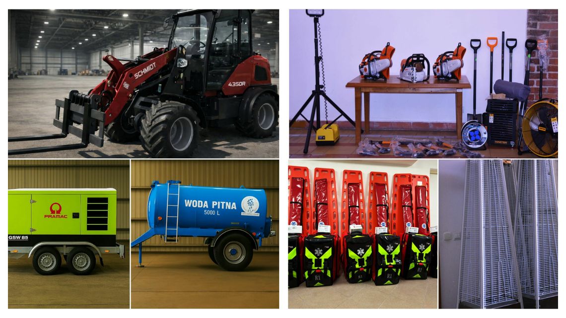 Ponad 1,2 miliona złotych na bezpieczeństwo. Orneta z nowym sprzętem kryzysowym Ponad 1,2 miliona złotych na bezpieczeństwo. Orneta z nowym sprzętem kryzysowym