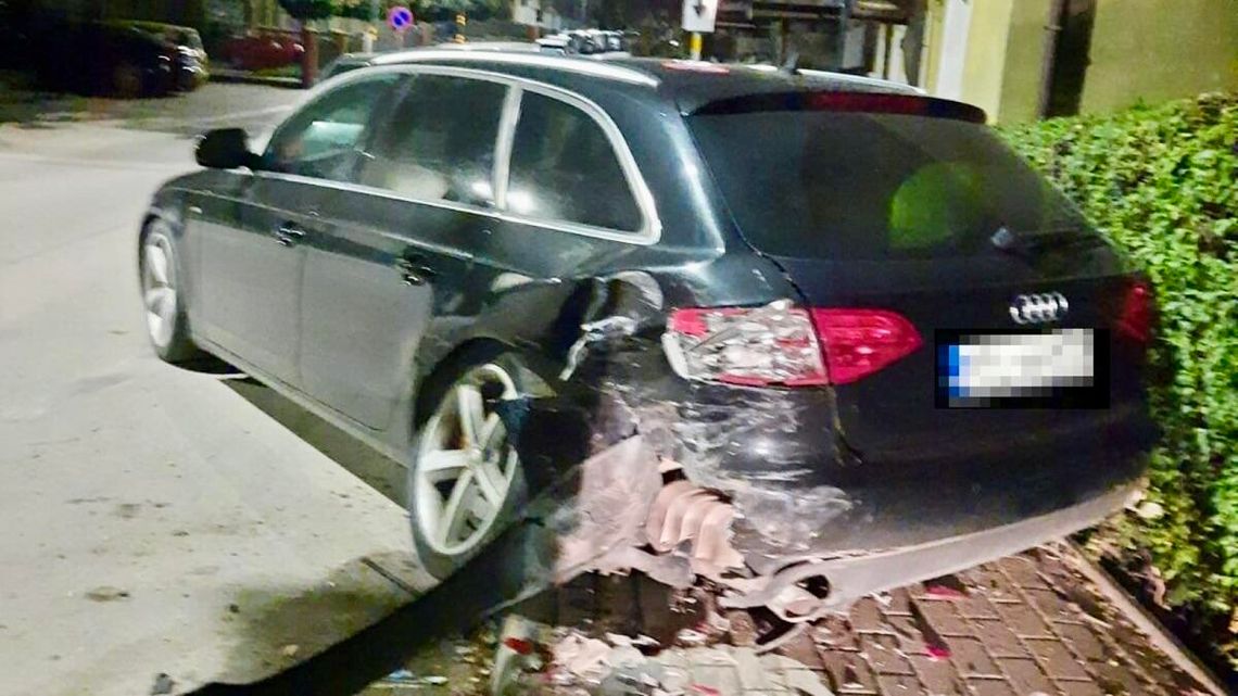 Quad w rowie, wypadek z motocyklem i pijany kierowca. Zdarzenia drogowe w powiecie oleckim