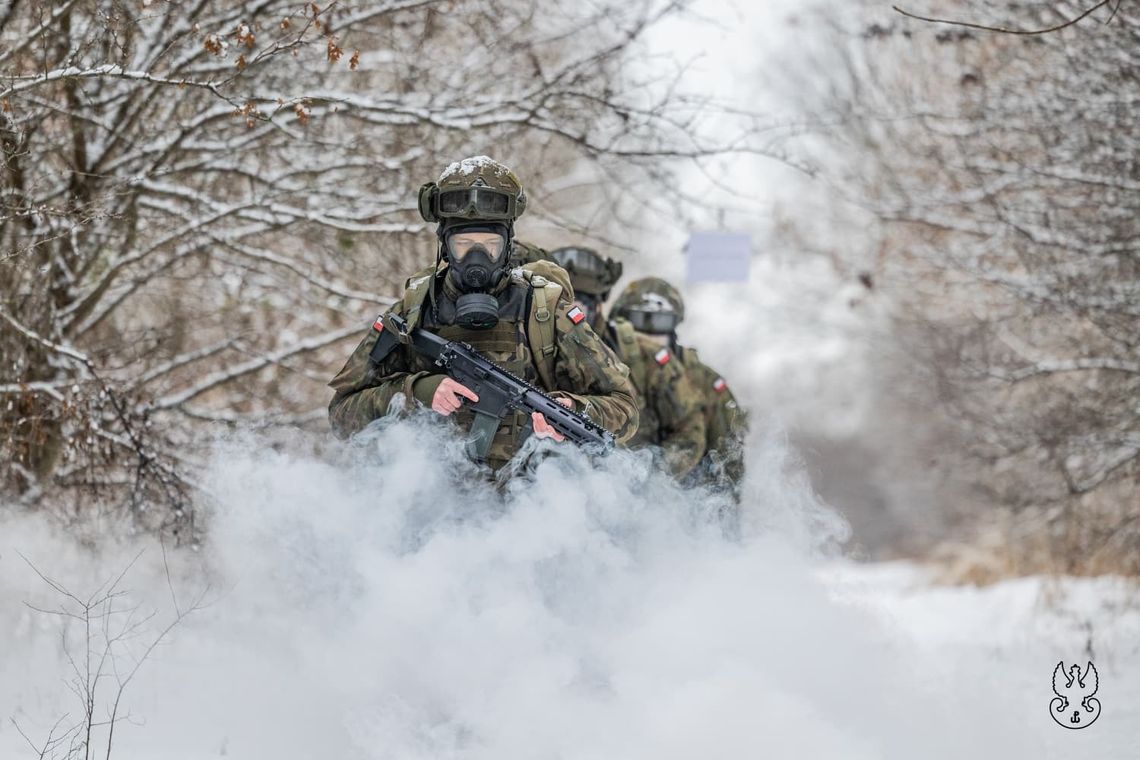 Śnieg, mróz i taktyka w praktyce. Finał szkolenia w Braniewie