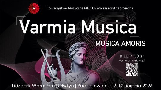 Varmia Musica 2026 już od 2 sierpnia w Lidzbarku Warmińskim