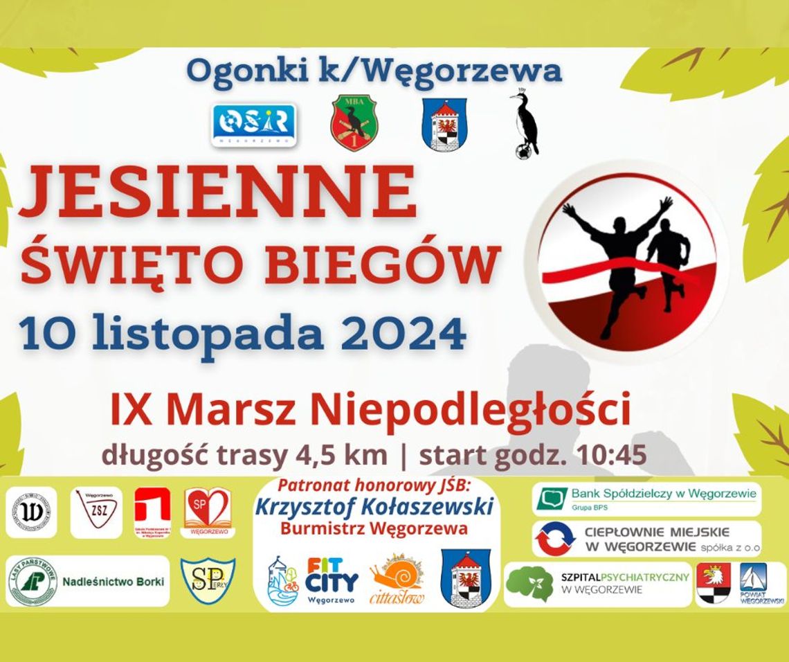 Jesienne Święto Biegów w Ogonkach k. Węgorzewa Jesienne Święto Biegów w Ogonkach k. Węgorzewa