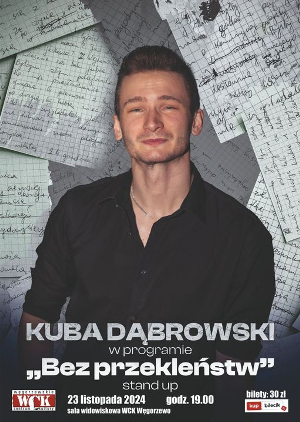 Kuba Dąbrowski w Węgorzewie