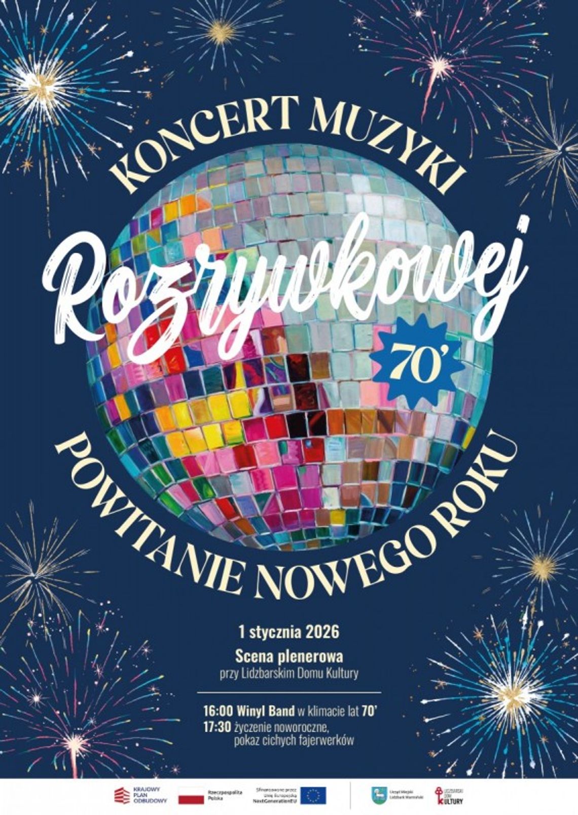 LIDZBARK WARMIŃSKI. Powitanie Nowego Roku LIDZBARK WARMIŃSKI. Powitanie Nowego Roku