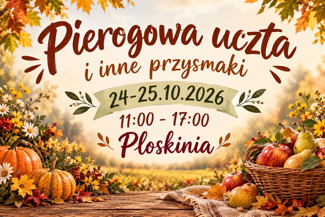 Pierogowa uczta w Płoskini. Dwa dni z domowymi przysmakami! Pierogowa uczta w Płoskini. Dwa dni z domowymi przysmakami!