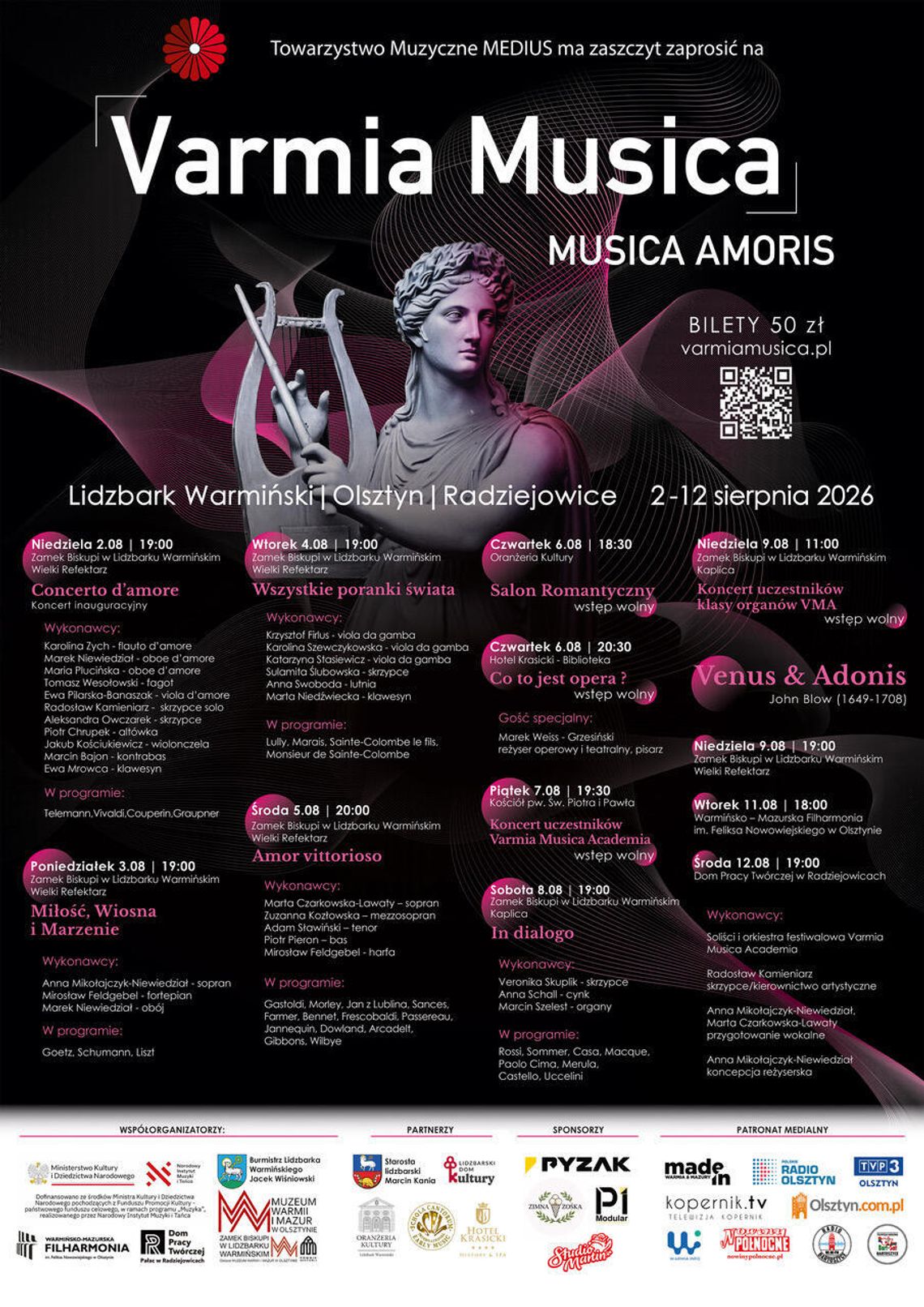 Varmia Musica 2026 już od 2 sierpnia w Lidzbarku Warmińskim Varmia Musica 2026 już od 2 sierpnia w Lidzbarku Warmińskim