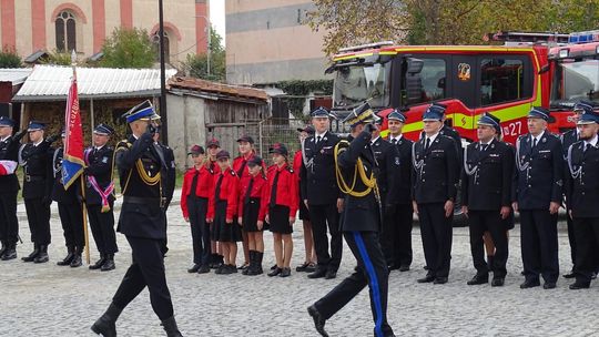 Otwarcie zmodernizowanej remizy OSP w Bisztynku