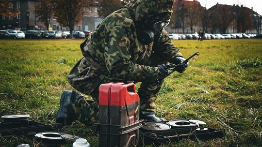 Braniewo, rywalizowali żołnierze-chemicy