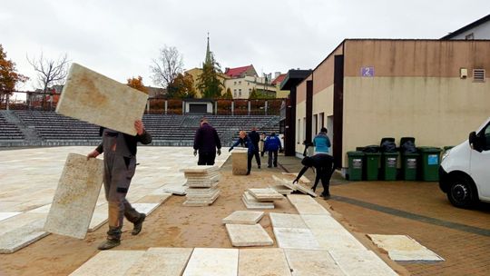 Przygotowania do sezonu łyżwiarskiego w Kętrzynie