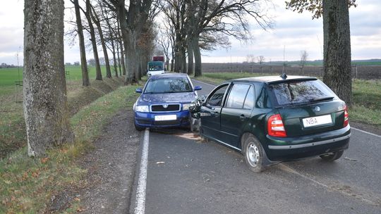 Wypadek na trasie Bartoszyce – Tolko