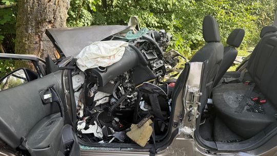 Tragiczny wypadek pod Górowem Iławeckim