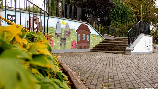 Mural w Bartoszycach