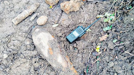 Niewybuchy w Krasnołące Niewybuchy w Krasnołące