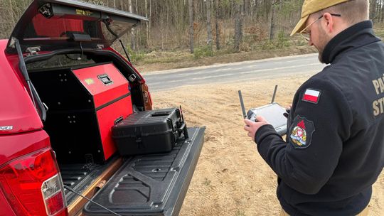 Poszukiwania z użyciem drona