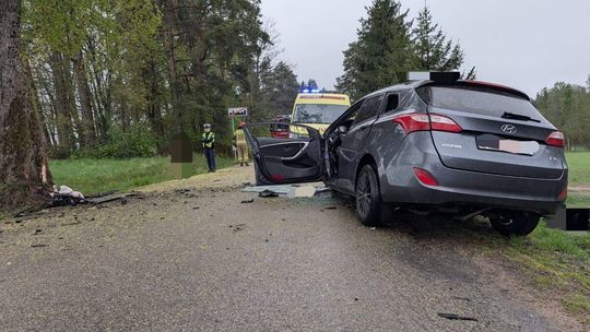 Śmiertelny wypadek na drodze
