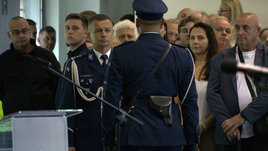 Ślubowanie nowych policjantów