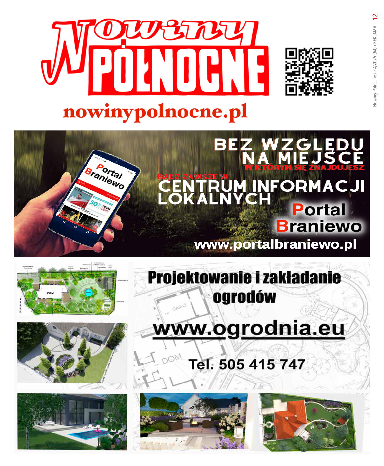 Nowiny Północne, kwiecień 2025 - strona 12