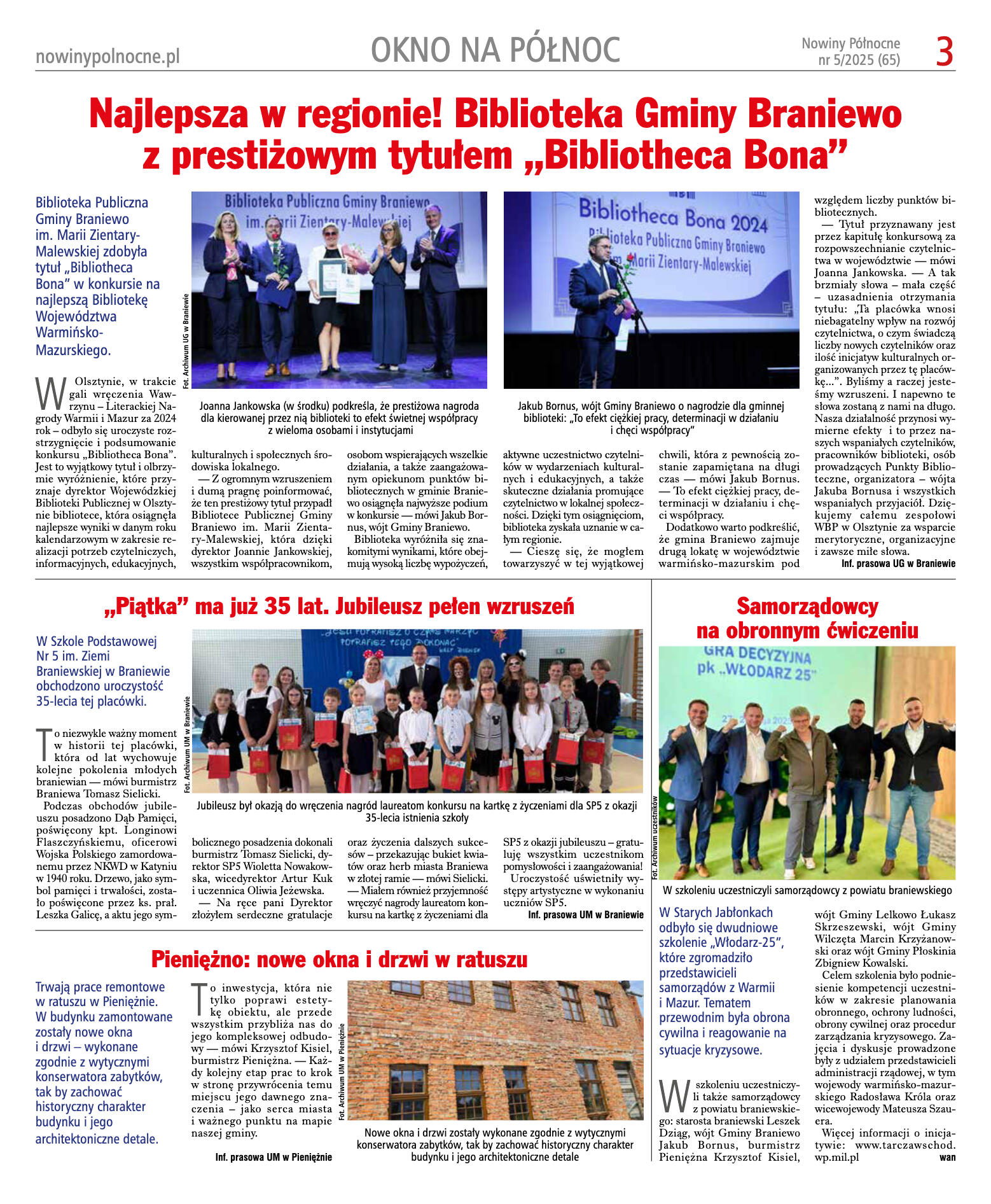 Nowiny Północne, maj 2025 - strona 3