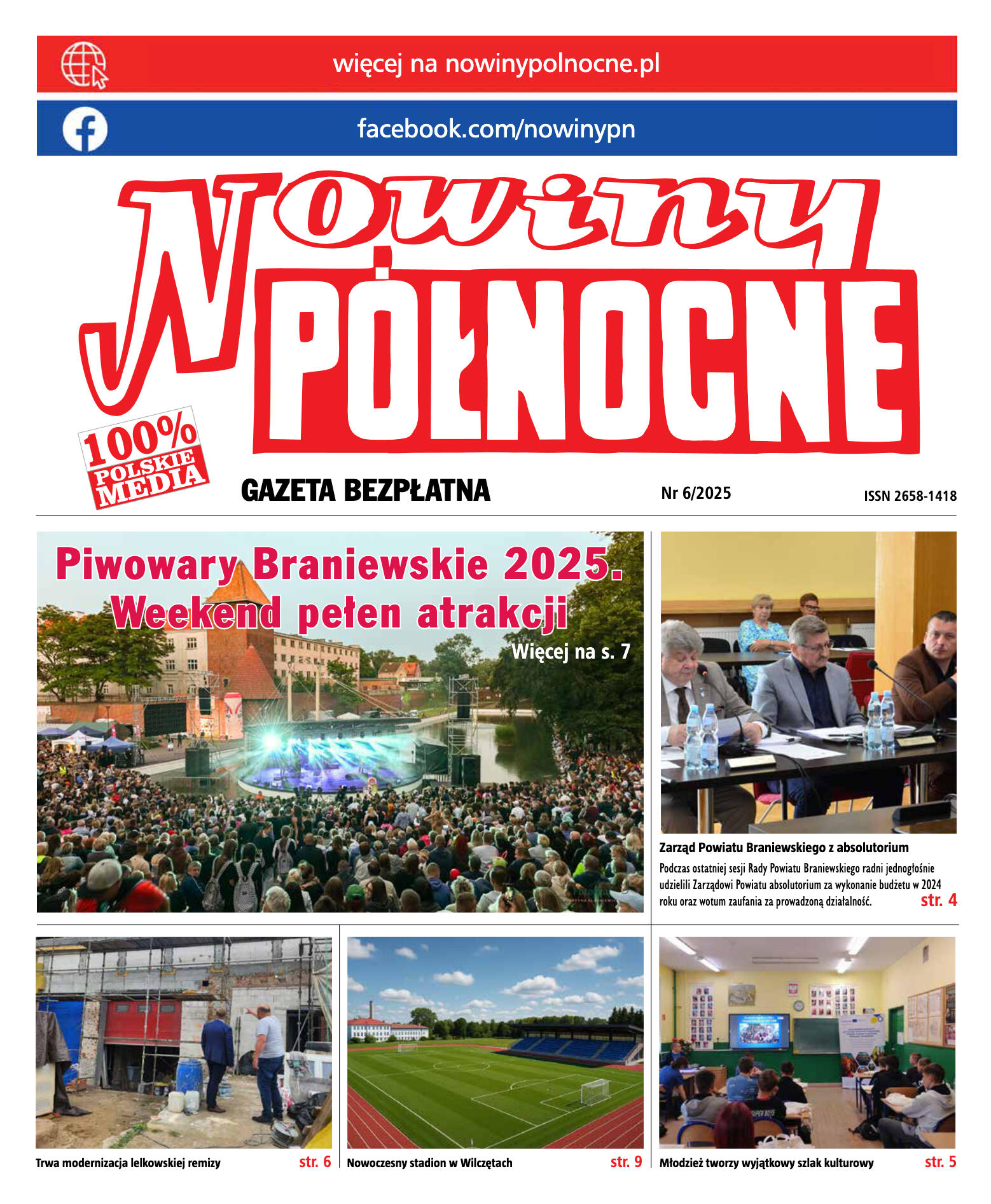 Nowiny Północne, czerwiec 2025 - strona 1