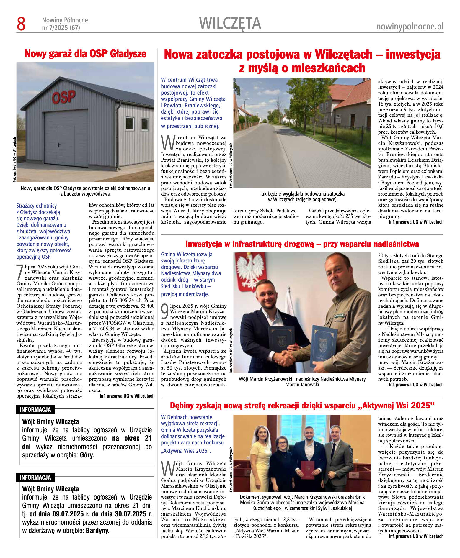Nowiny Północne, lipiec 2025 - strona 8