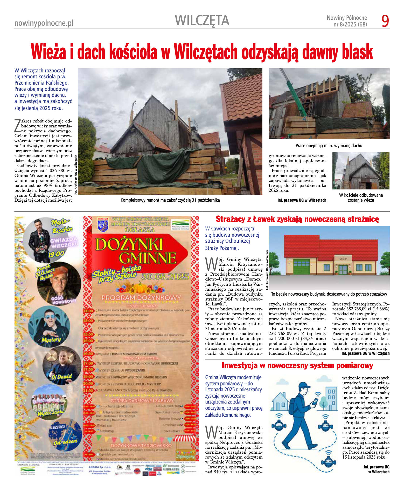 Nowiny Północne, sierpień 2025 - strona 9