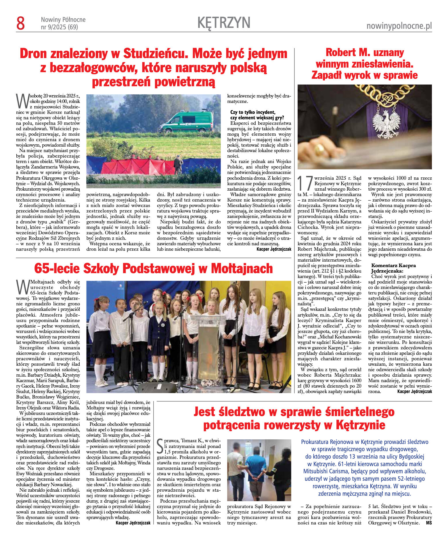 Nowiny Północne, wrzesień 2025 - strona 8