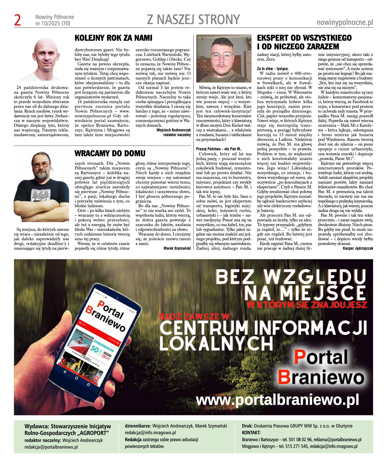 Nowiny Północne, październik 2025 - strona 2