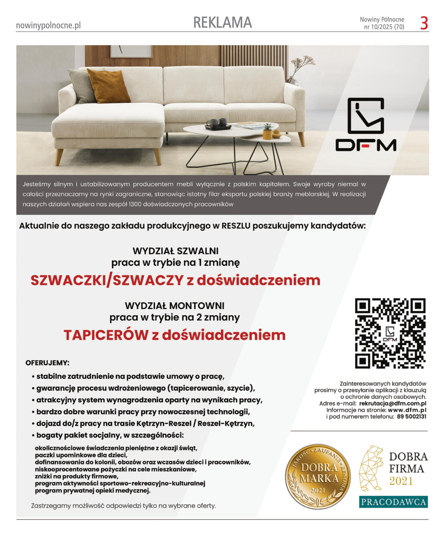 Nowiny Północne, październik 2025 - strona 3