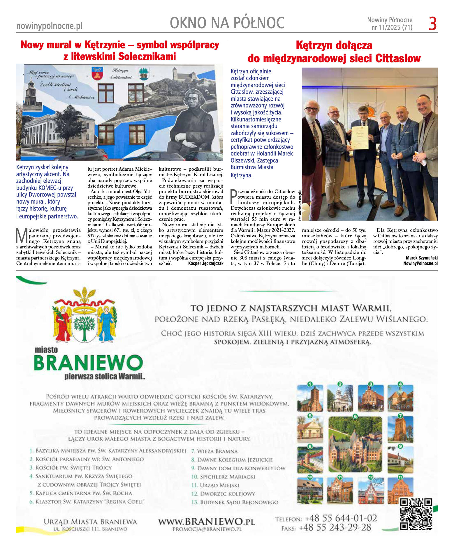 Nowiny Północne, listopad 2025 - strona 3