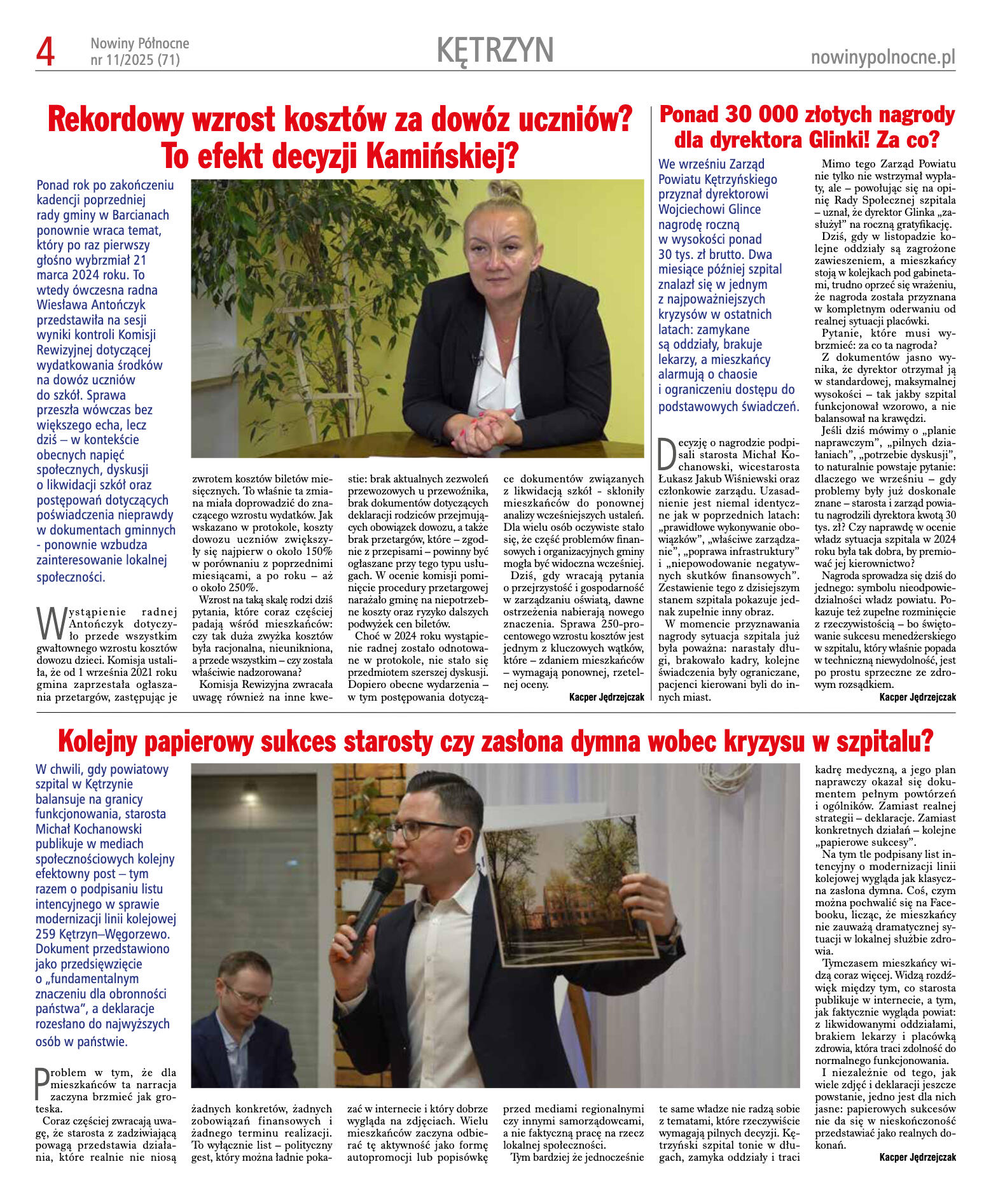 Nowiny Północne, listopad 2025 - strona 4