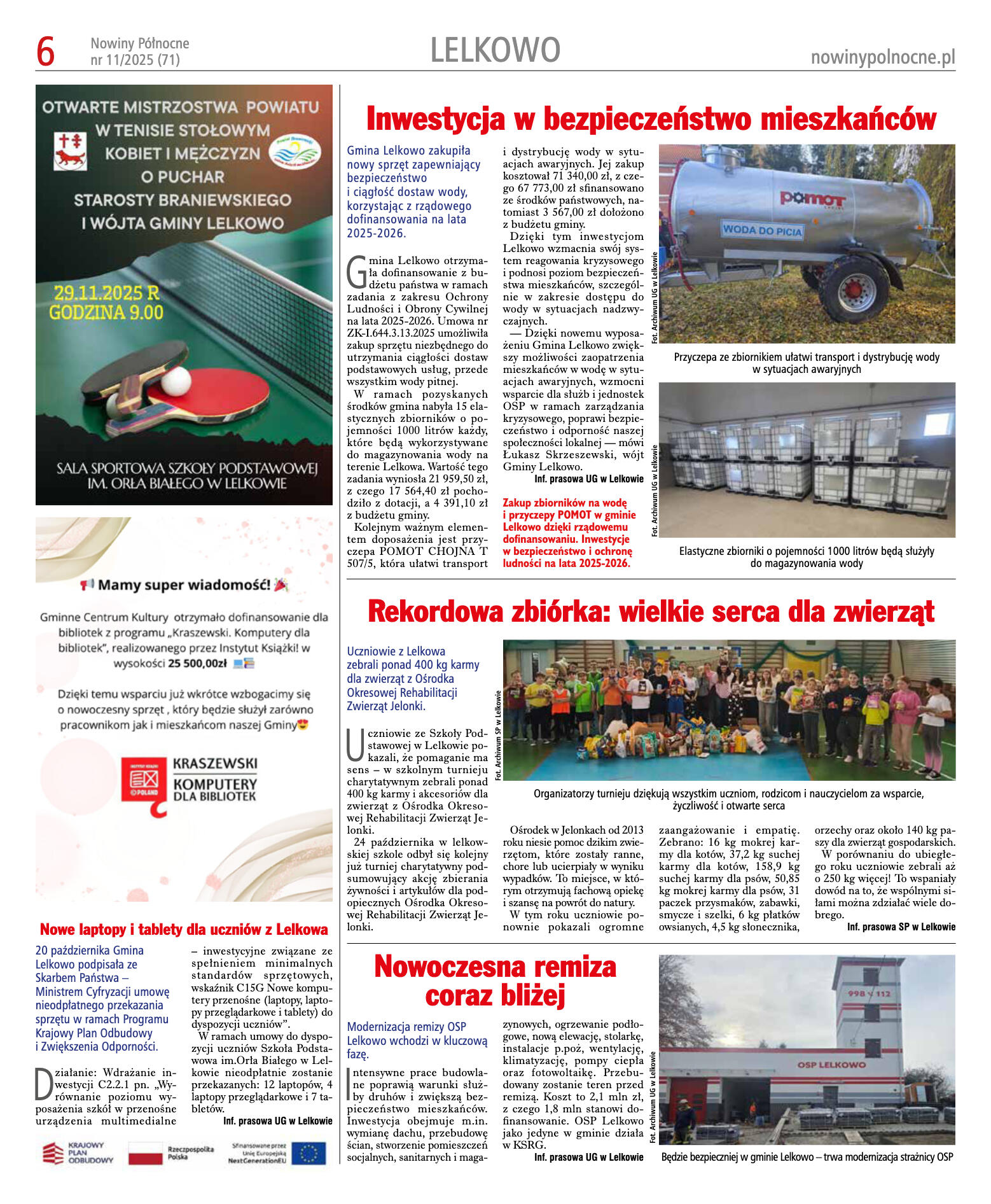 Nowiny Północne, listopad 2025 - strona 6